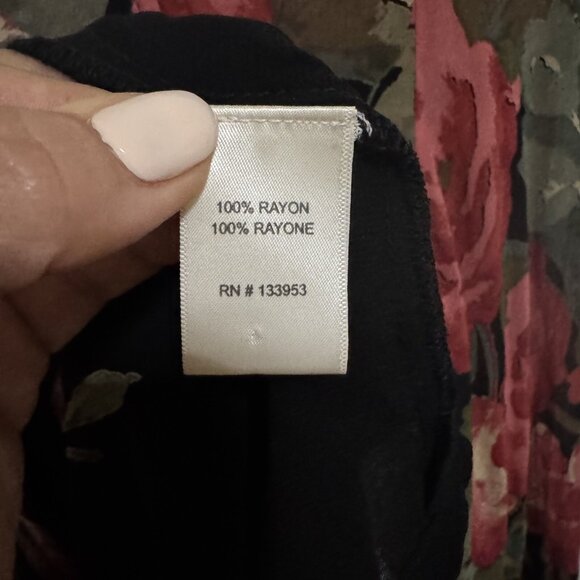 Anthropologie One Fine Day Sheer Floral Blouse Sz XS Button Front Romantic Boho - Picture 12 of 16